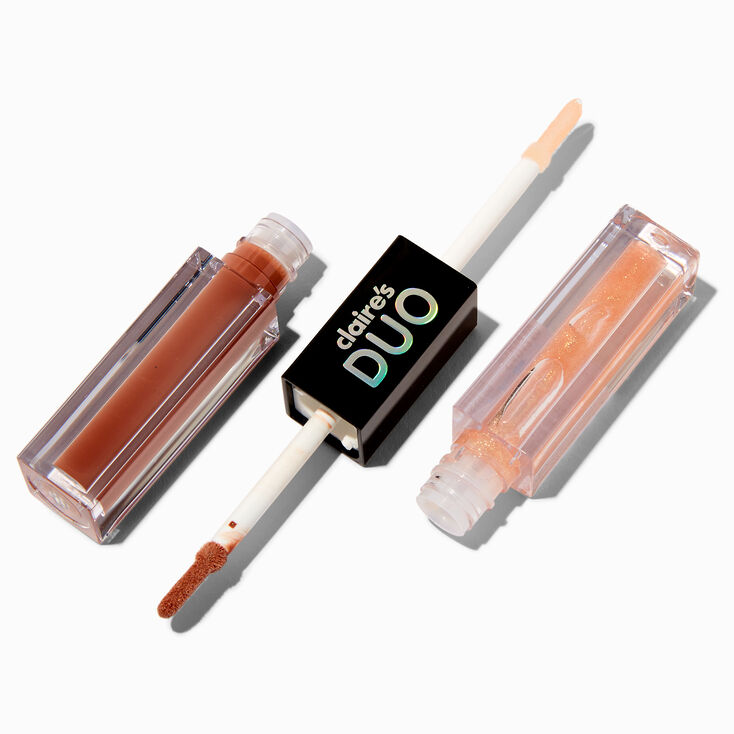 Champagne Duo Lip Gloss Wand,