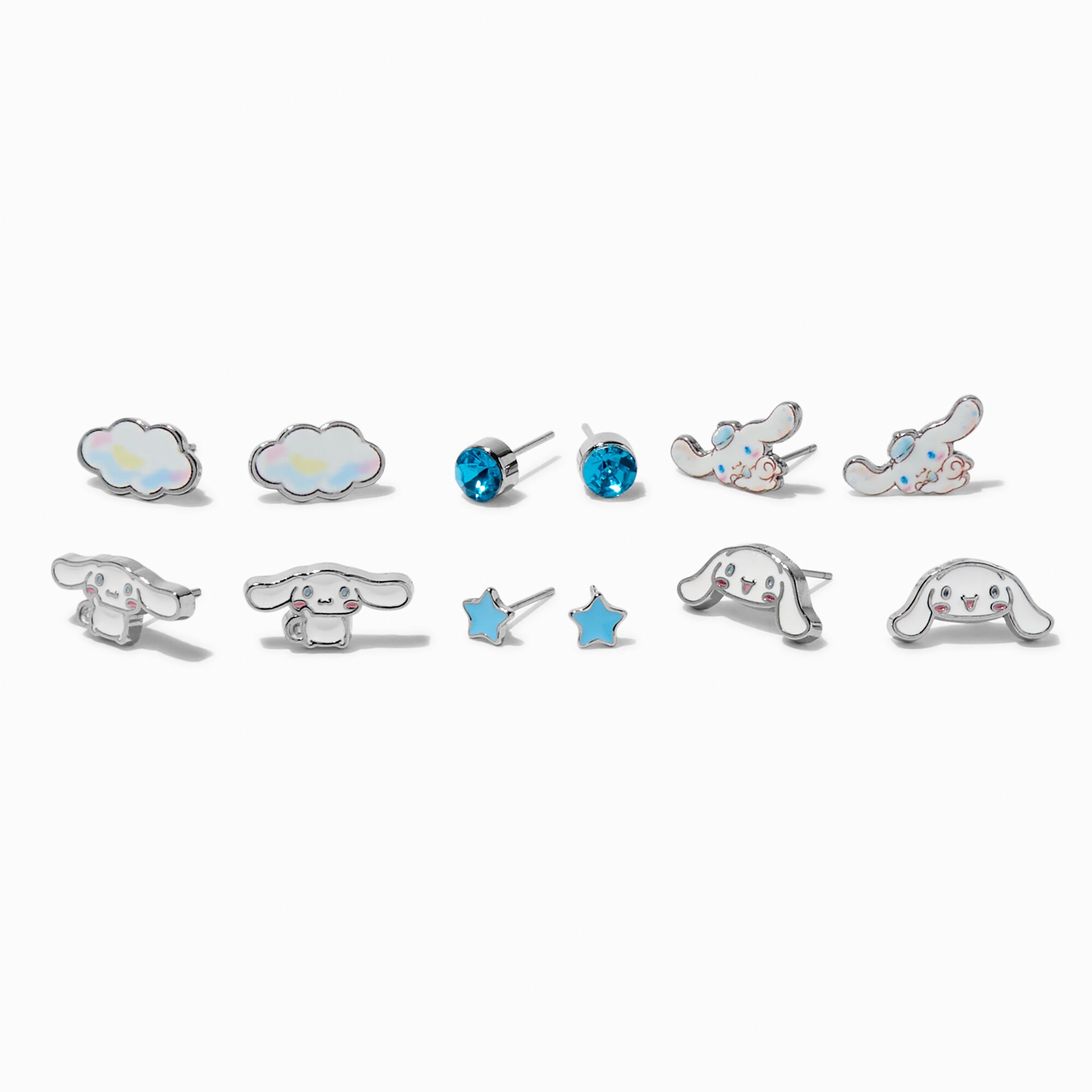 Clous d'oreilles en exclusivité chez Claire's Cinnamoroll™ - Lot de 6,
