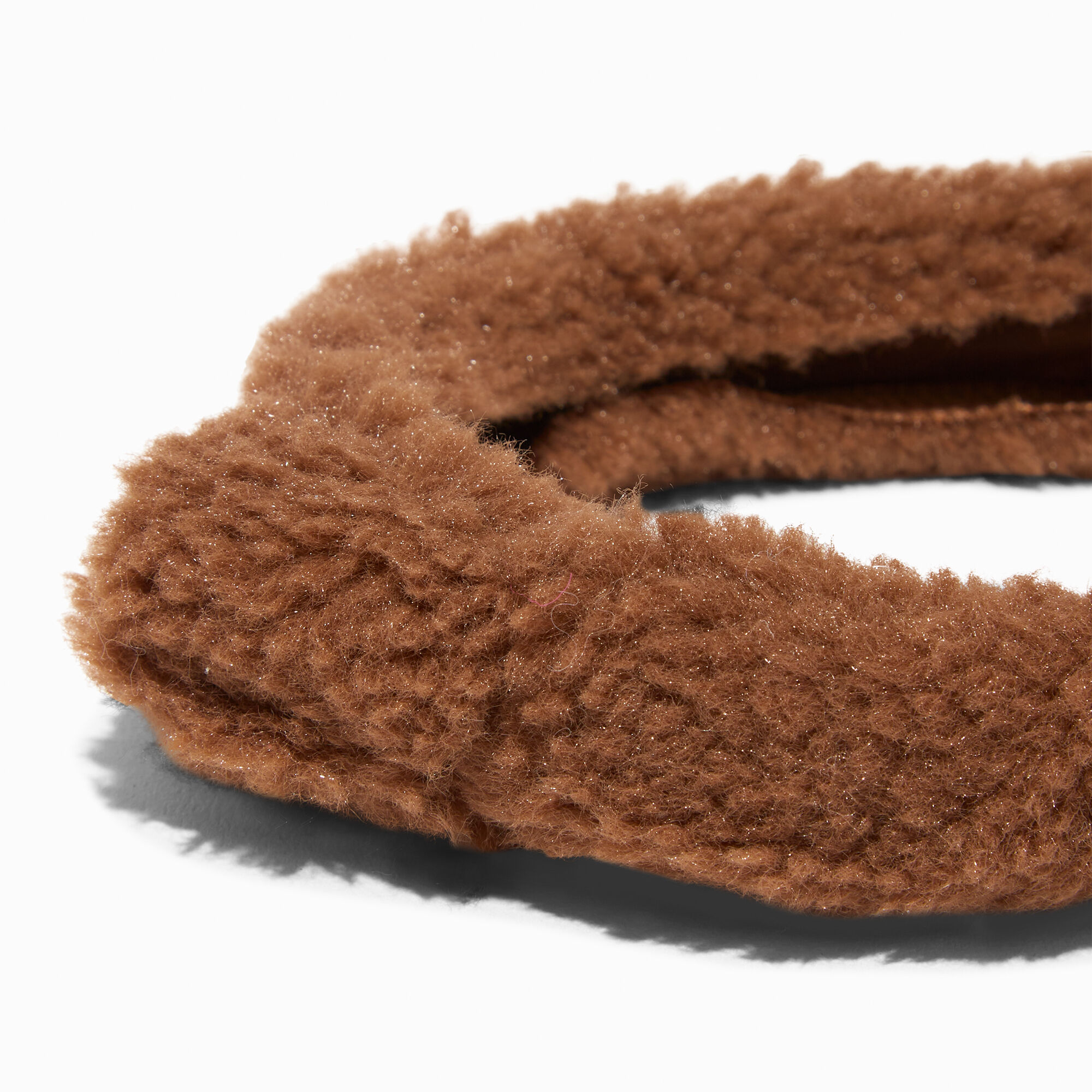 Claire's Club Sherpa Knooted Headband,