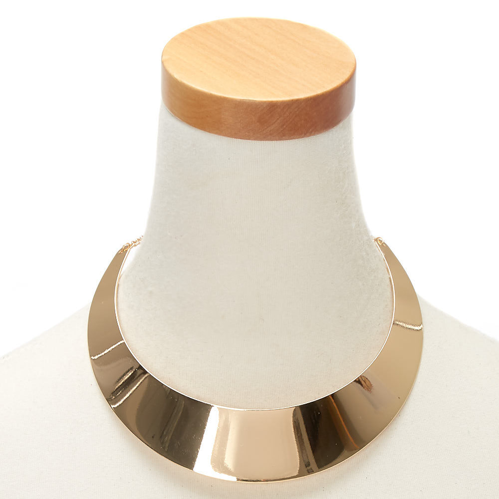 Gold Collar Statement Necklace,
