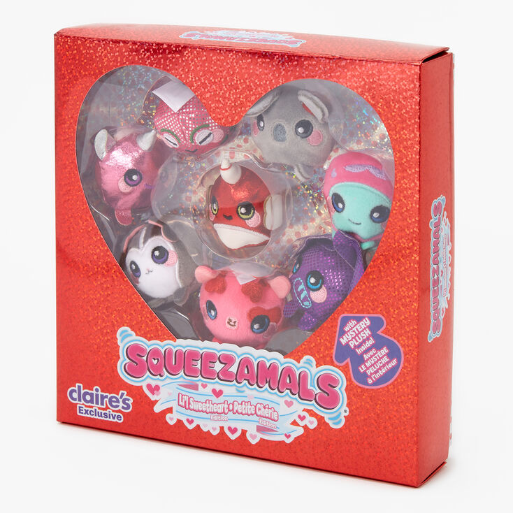 Jouets en peluche micro Li&#39;l Sweetheart Squeezamals&trade; - Lot de 9,