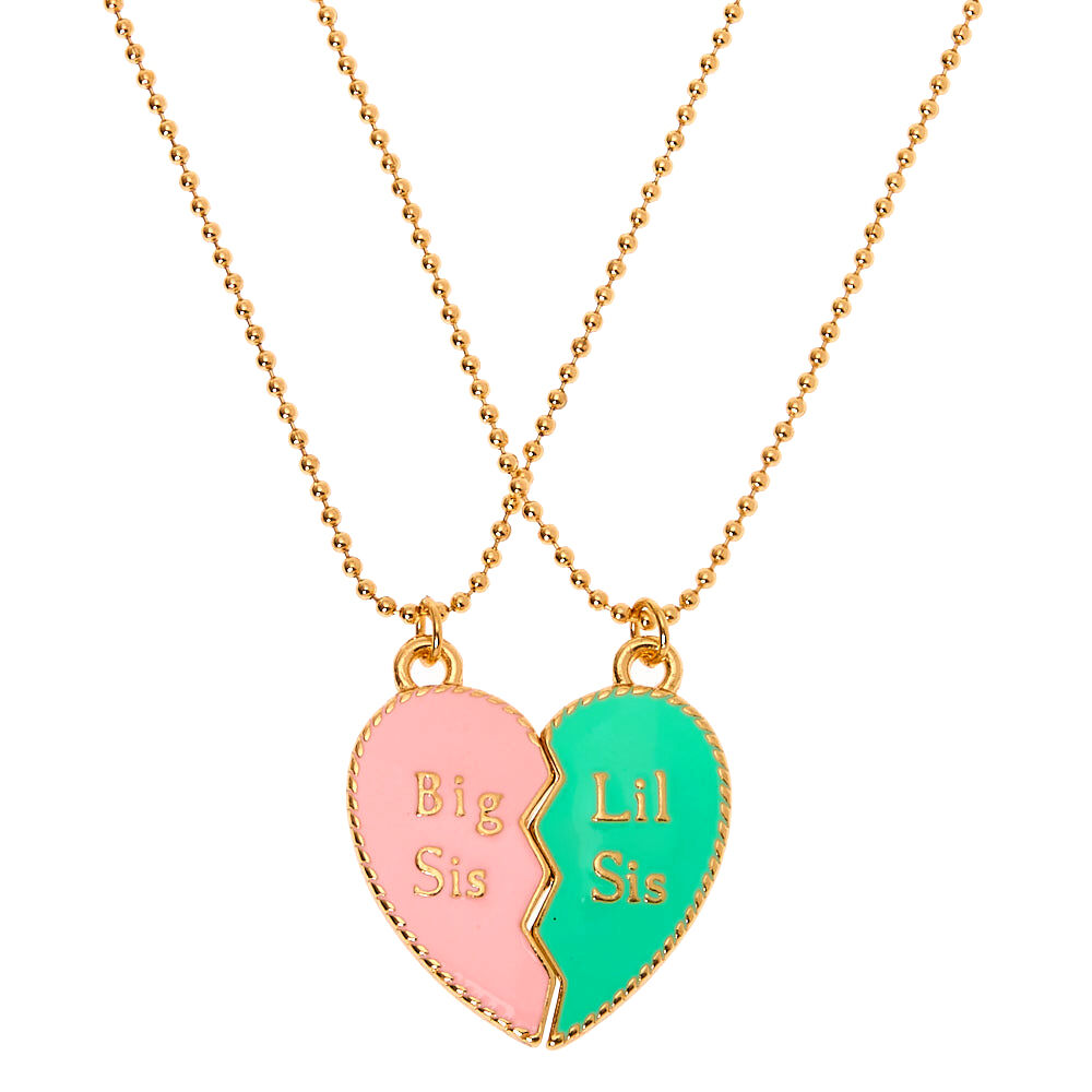 Jane Win SISTERS Forever Petite Embellished Coin Pendant Necklace