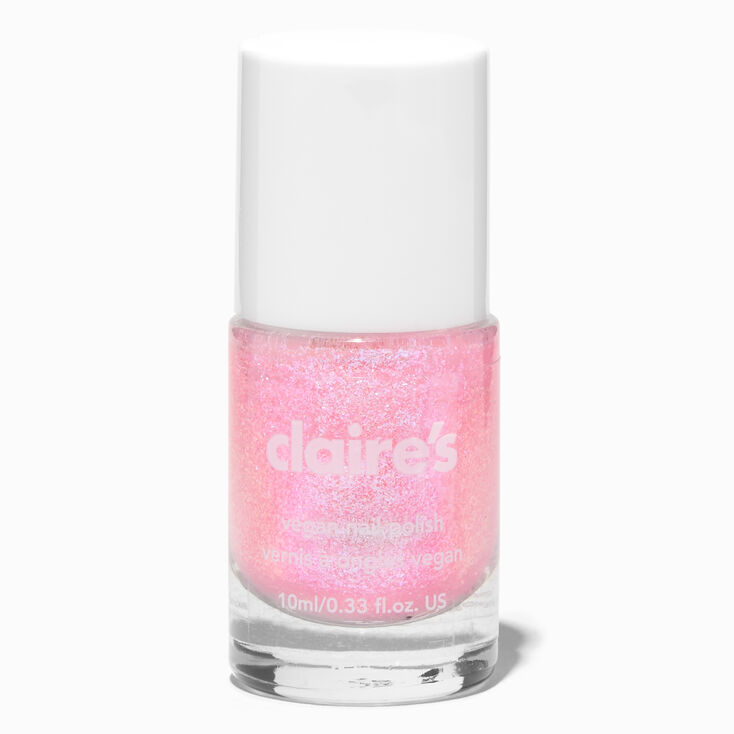 Vegan Glitter Nail Polish - Pageant Princess,