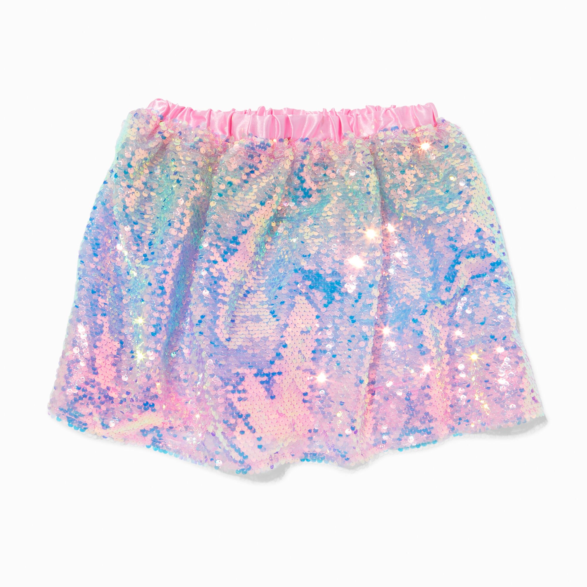 Claire's Club Pink Multicoloured Sequin Tutu,