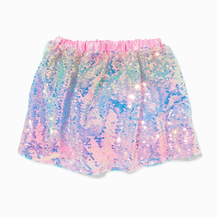 Claire&#39;s Club Pink Multicolored Sequin Tutu,