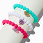 Claire&#39;s Club Dogs Matte Beaded Stretch Bracelets - 3 Pack,