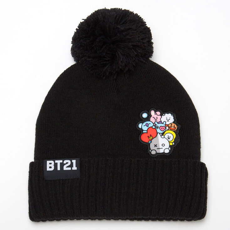 BT21&copy; Beanie Hat &ndash; Black,