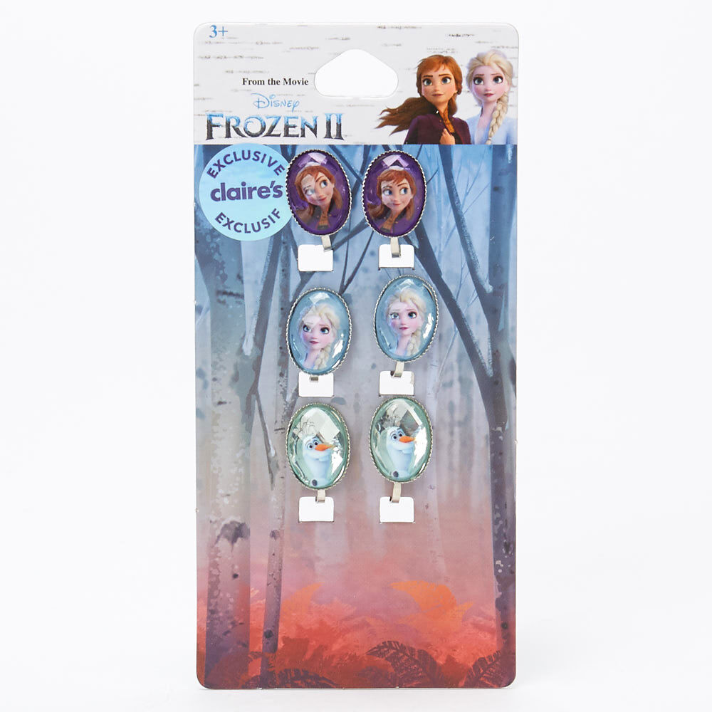 Frozen clip on hot sale earrings