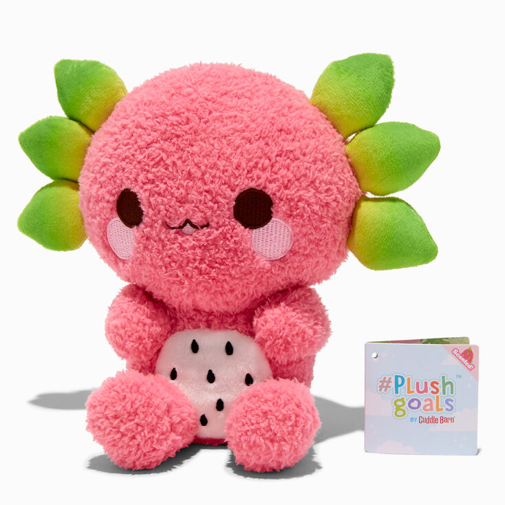 &#35;Plush Goals by Cuddle Barn&reg; 6&#39;&#39; Dragonfruit Axolotl Plush Toy,