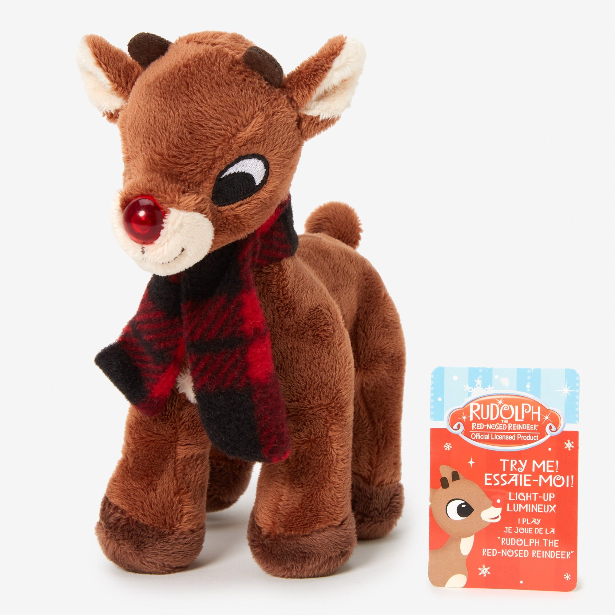 Reindeer plush top