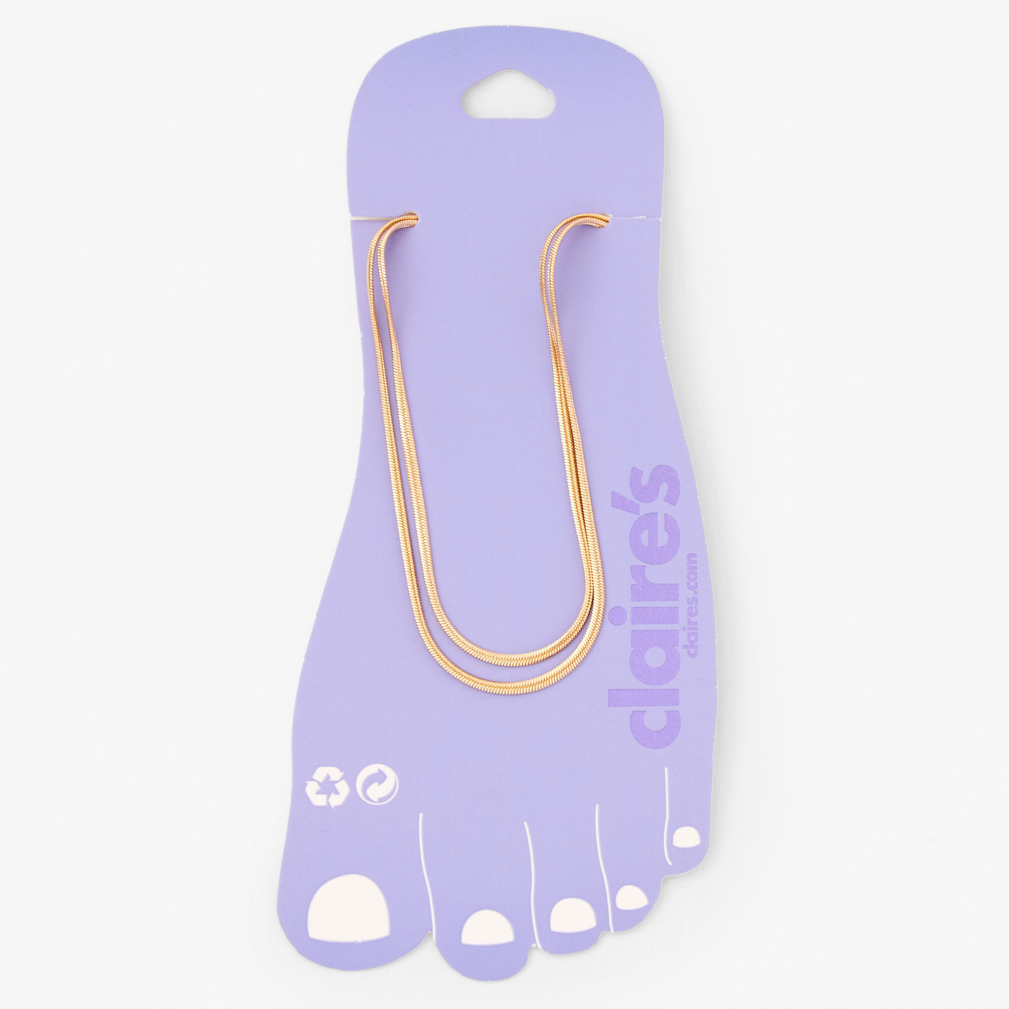 Claires anklet deals