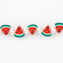 Bracelet &eacute;lastique perl&eacute; tranches de past&egrave;que,