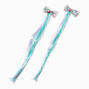 Claire&#39;s Club Shaker Pastel Bow Faux Hair Clips - 2 Pack,
