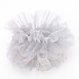 Claire&#39;s Club Grey Celestial Tulle Scrunchies - 2 Pack,