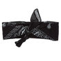 Bandeau bandana motif cachemire - Noir,