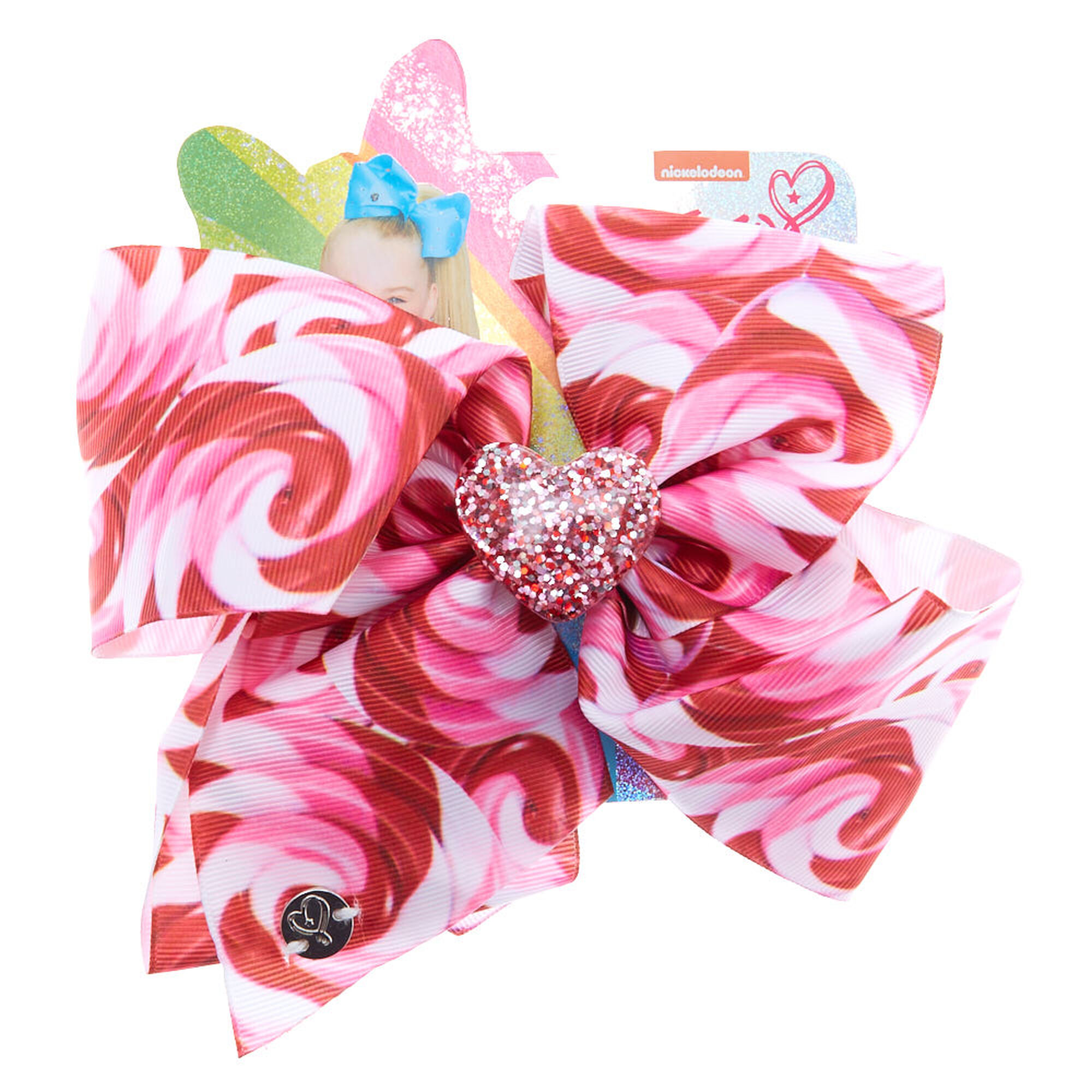 JoJo Siwa™ Large Valentine's Signature Hair Bow | Claire's