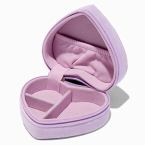 Purple Heart Embellished Jewelry Box,