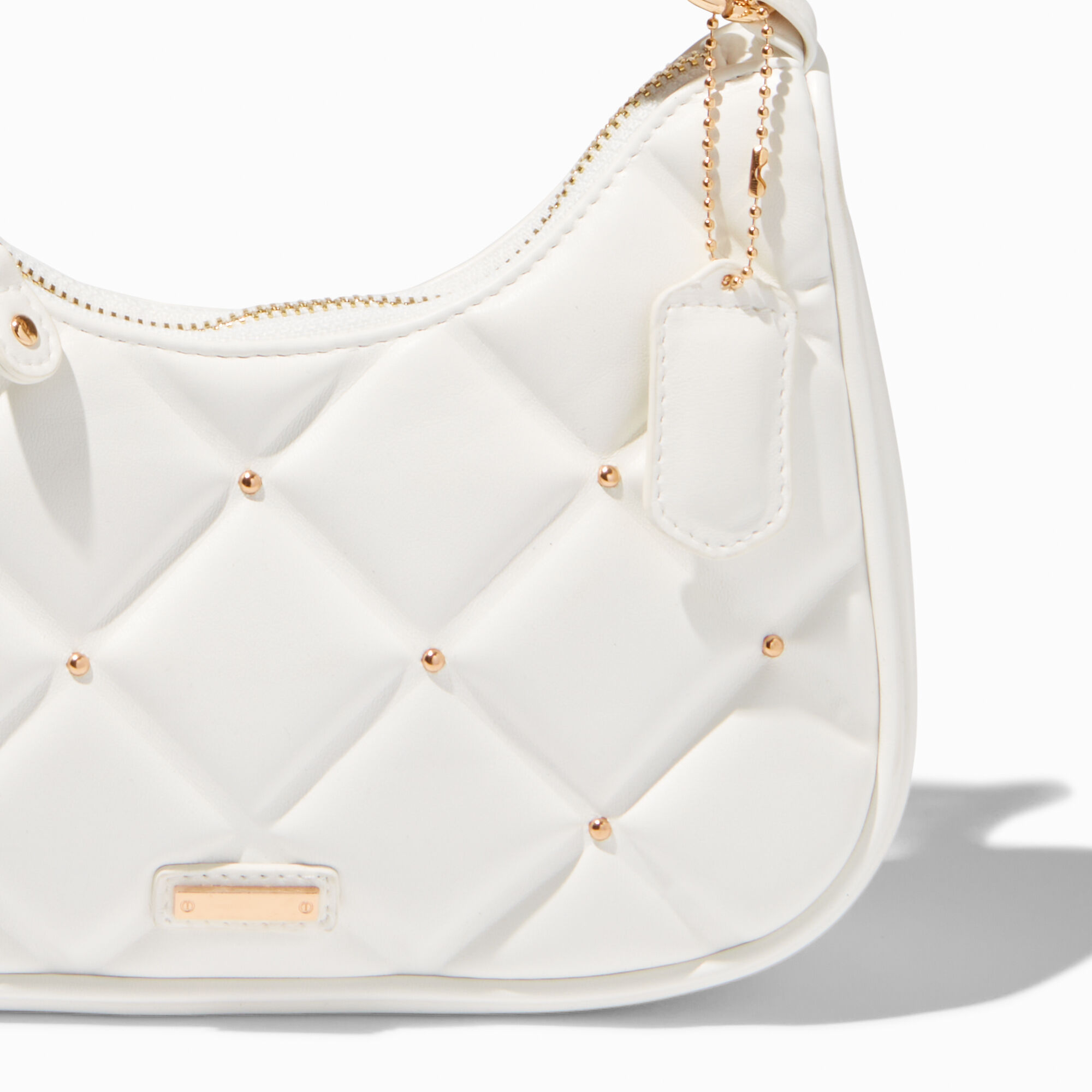 Gold studded bag cheap
