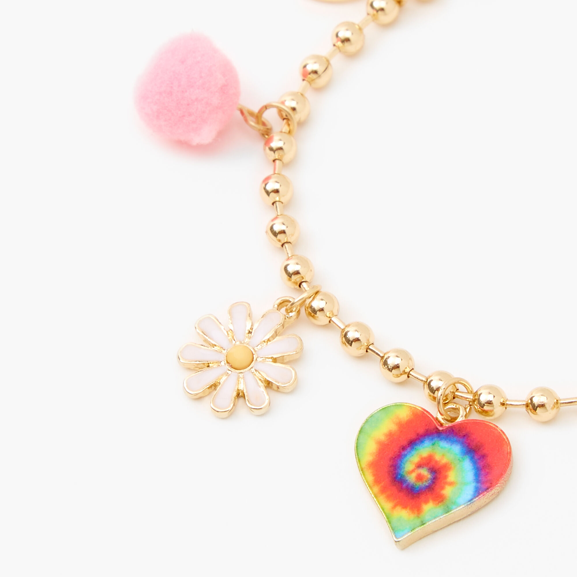 90's Charm Bracelet - Gold,