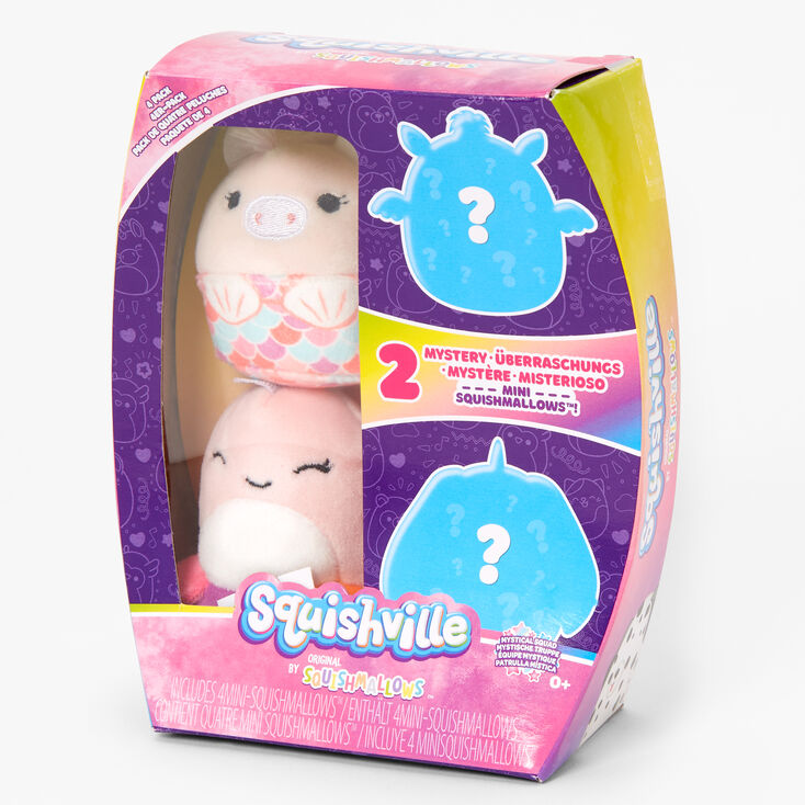 Squishmallows&trade; Squishville Mini Squishmallows&trade; Mystical Squad 4-Pack - Styles May Vary,