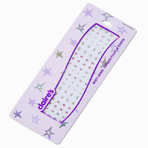 Iridescent Shapes Body Gems - 100 Pack,