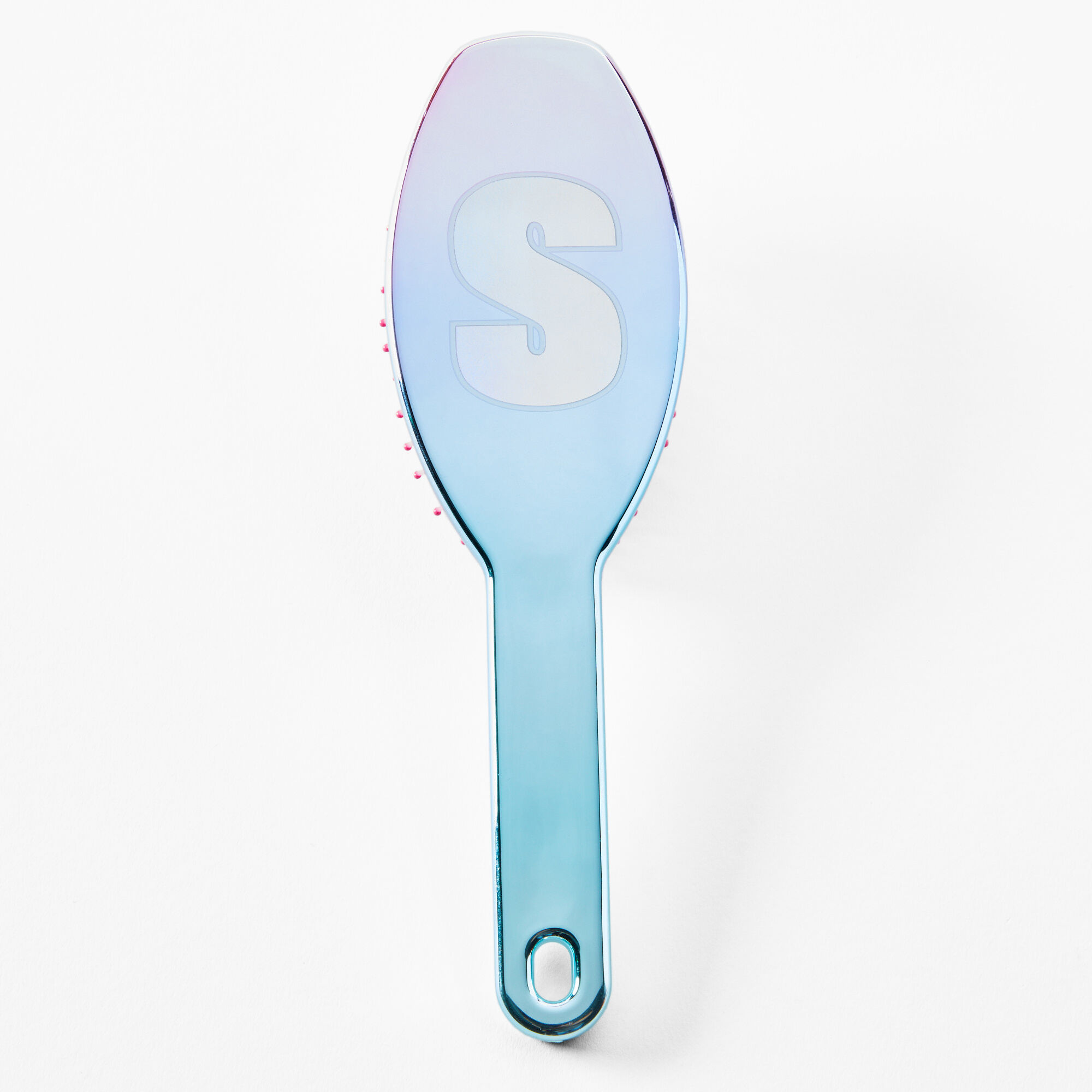 Initial Paddle Hair Brush - Blue, S,