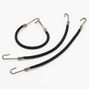 Silver Bungee Hair Tools - Black, 3 Pack,