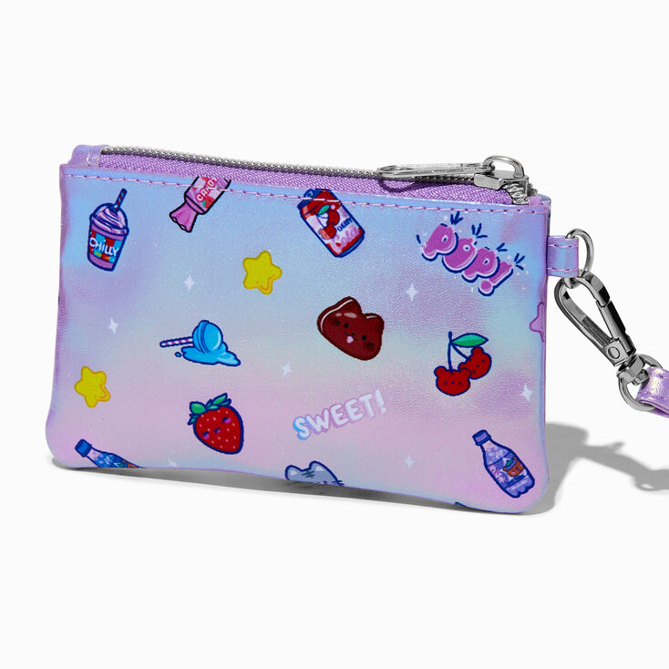 Junk Food Mini Mart Wristlet Coin Purse,