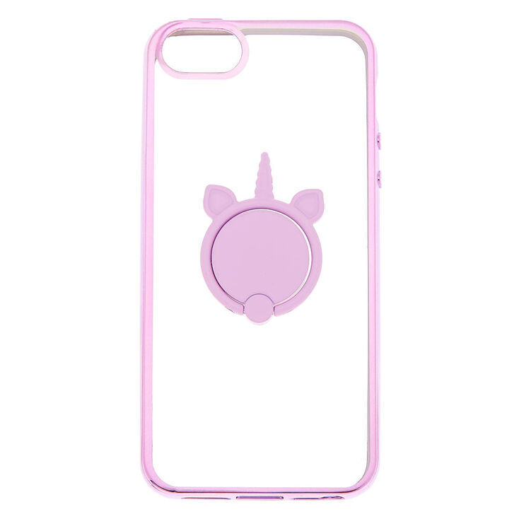 Lilac Unicorn Ring Holder Phone Case Fits Iphone 5 5s 5se Claire S