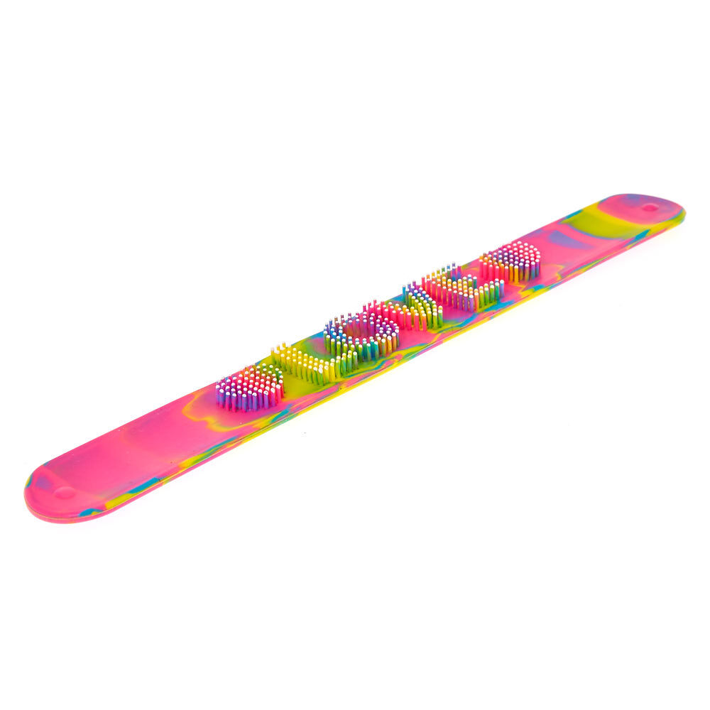 Rainbow Love Slap Bracelet,