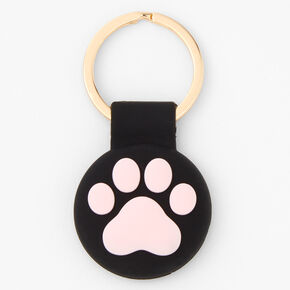 Paw Print Tracker Holder Keychain - Compatible with Apple AirTag&amp;reg;,