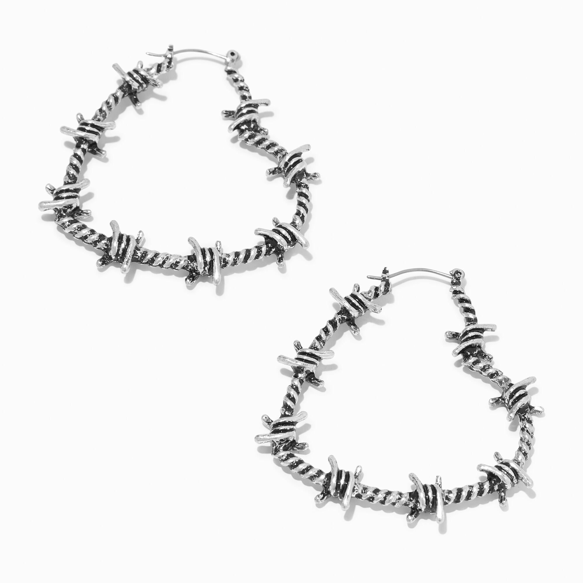 Barbed wire outlet nose ring