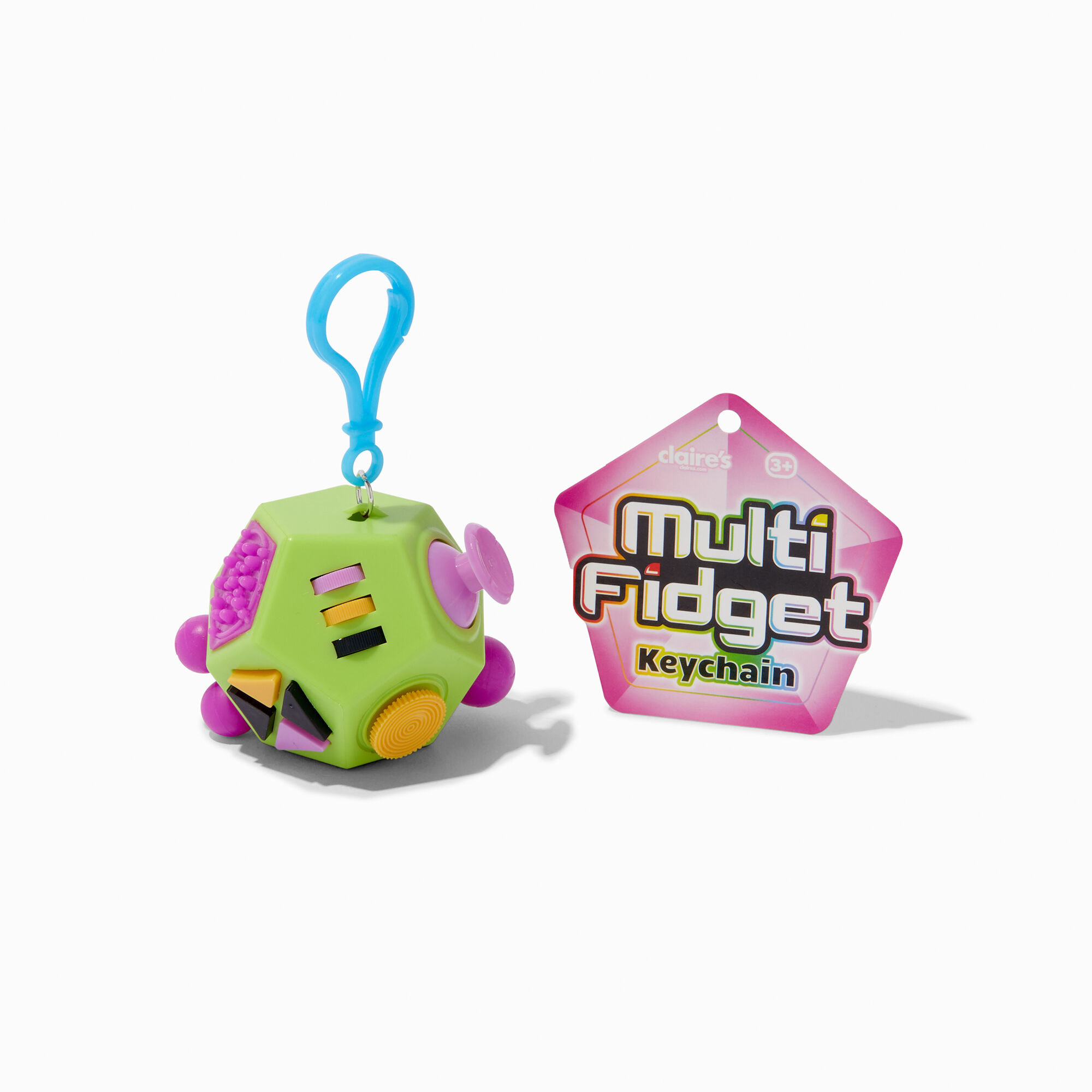 View Fidget Hex Claires Exclusive Fidget Toy Keyring information