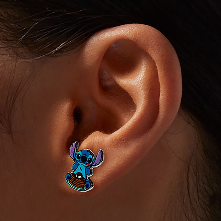 Disney Stitch Claire&#39;s Exclusive Cozy Stud Earring Set - 6 Pack,