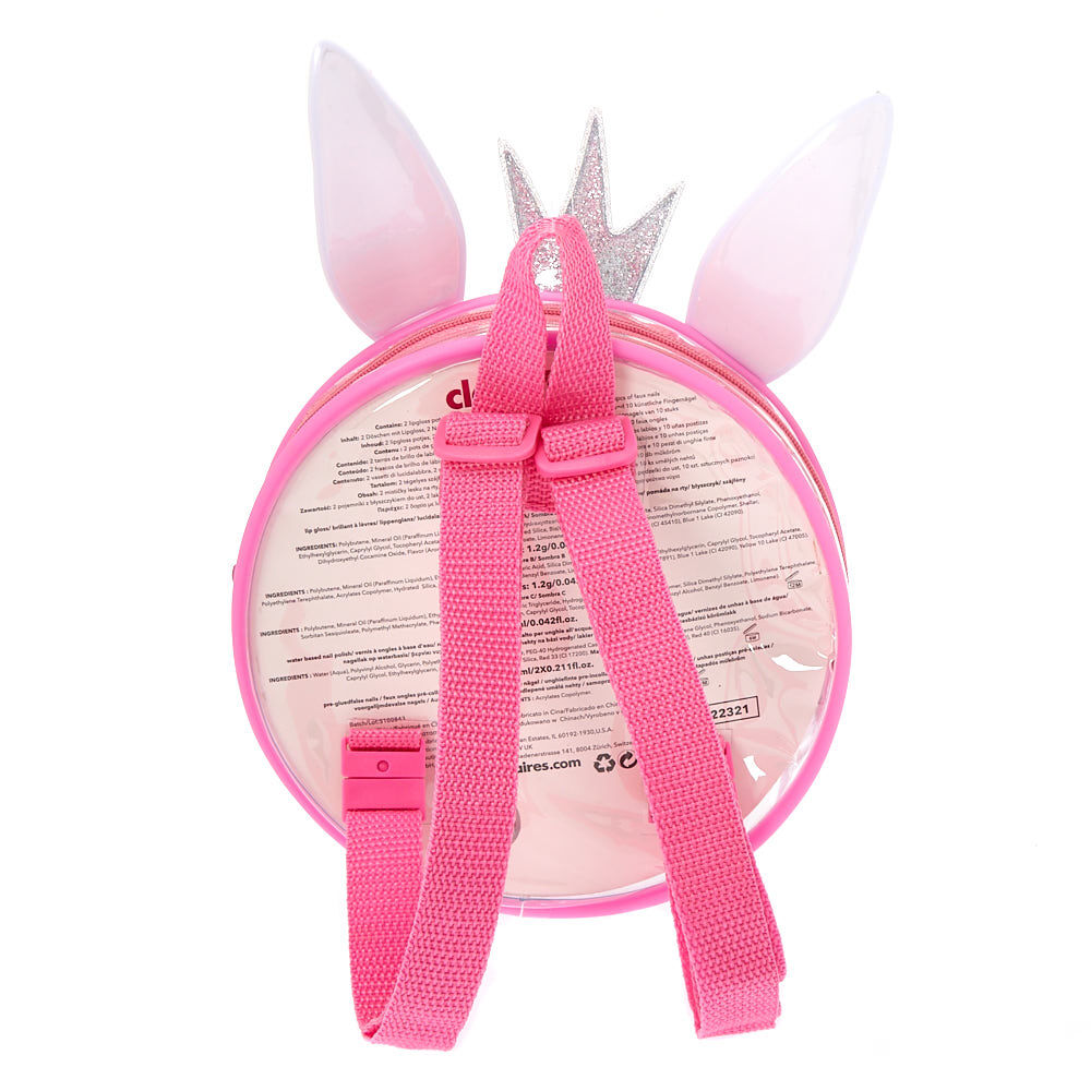 Claire's Club Claire the Bunny Beauty Bag Set - Pink,