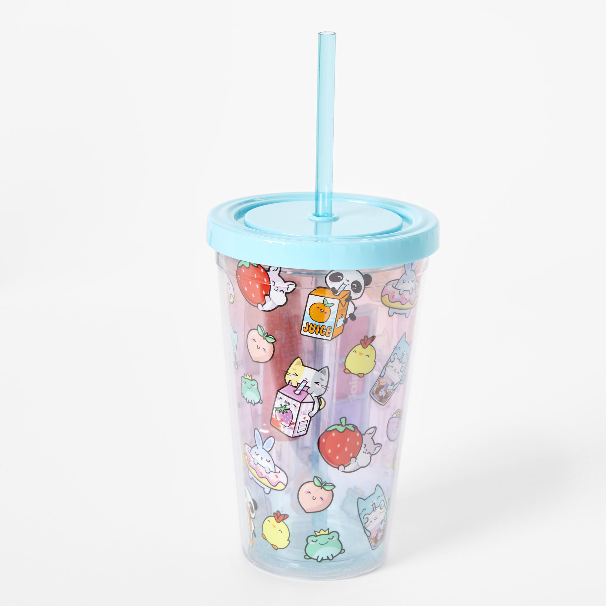 View Claires Chibi Critter Tumbler Makeup Set Rainbow information