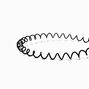 Black Spiral Headbands - 2 Pack,