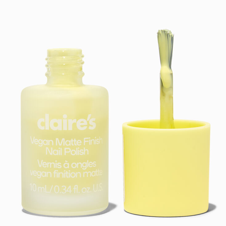 Matte Effect Vegan Nail Polish - Bright Idea,