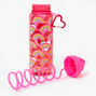 Rainbow Heart Water Bottle - Pink,