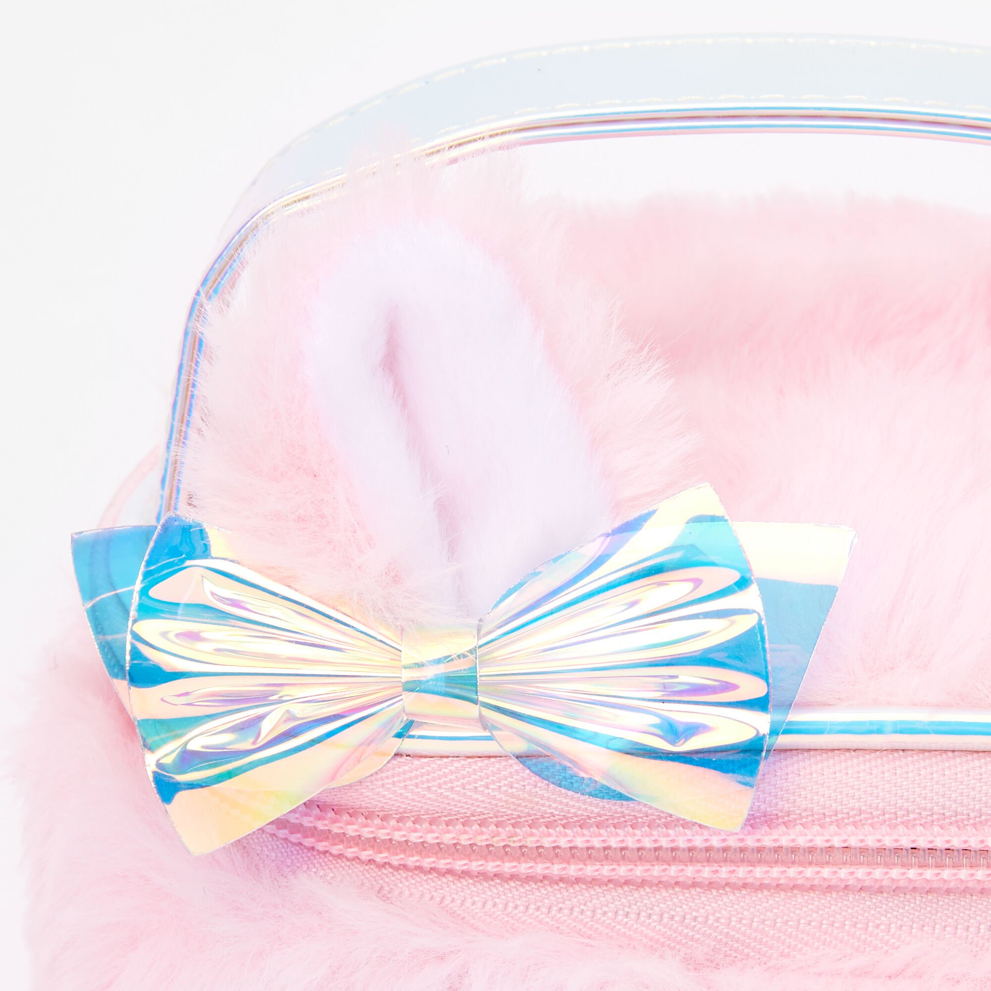 Pastel Fox Makeup Bag - Pink,