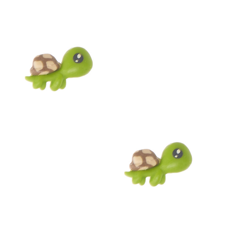 Tiny Turtle Stud Earrings | Claire's US