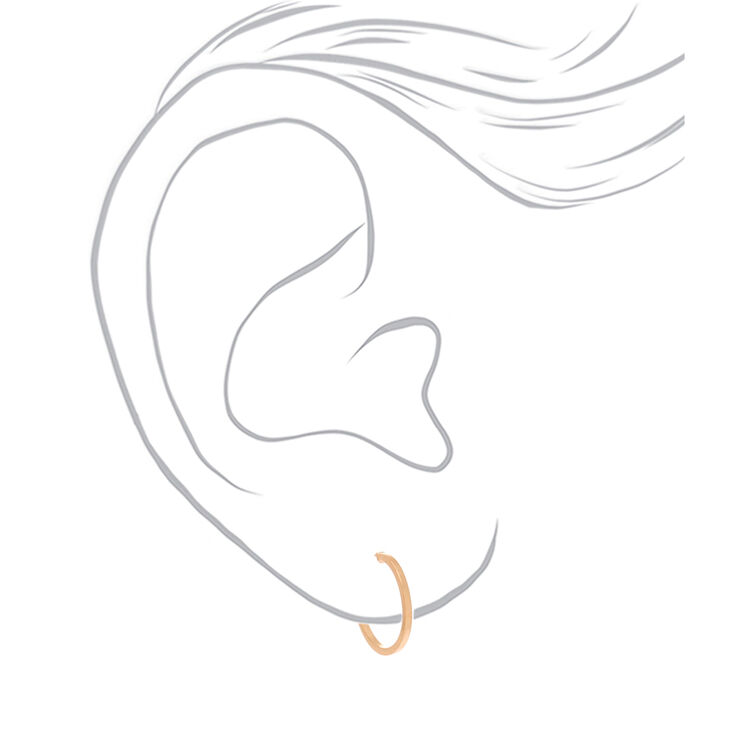 Mixed Button Earrings - 9 Pack,