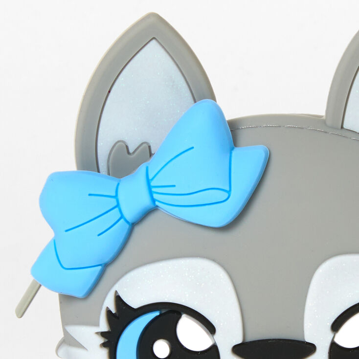 Husky Jelly Coin Purse - Gray,