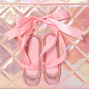 Claire&#39;s Club Glitter Ballet Quilted Duffel Bag,