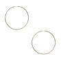 Gold 70MM Twisted Hoop Earrings,