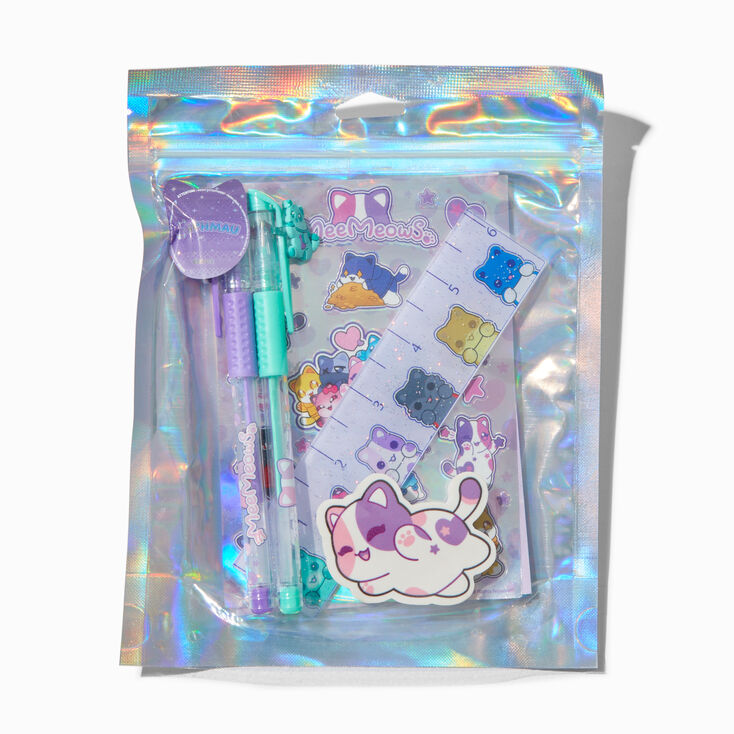 Aphmau&trade; And Friends Claire&#39;s Exclusive Holographic Cat Stationery Set,