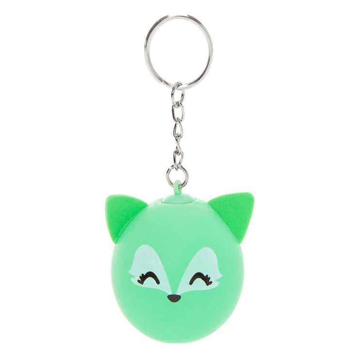 Trixie the Fox Stress Ball Keychain - Green,