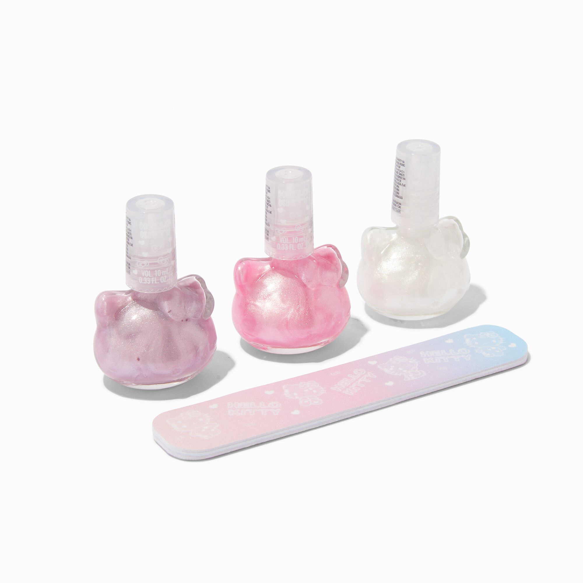 Hello Kitty® 50th Anniversary Claire's Exclusive Nail Polish Set - 4 Pack,