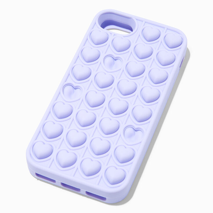 Lavender Hearts Popper Phone Case - Fits iPhone&reg; 6/7/8/SE,