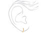 C LUXE by Claire&#39;s 18kt Gold Plated 12mm Hoop Earrings,